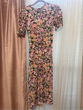 Miss Selfridge floral dress US 4